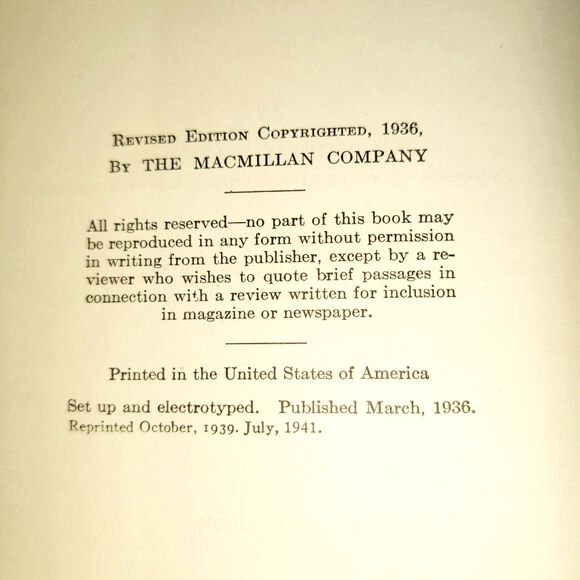 1941 College Algebra Hard Cover School Book, University, College Used - Picture 6 of 10